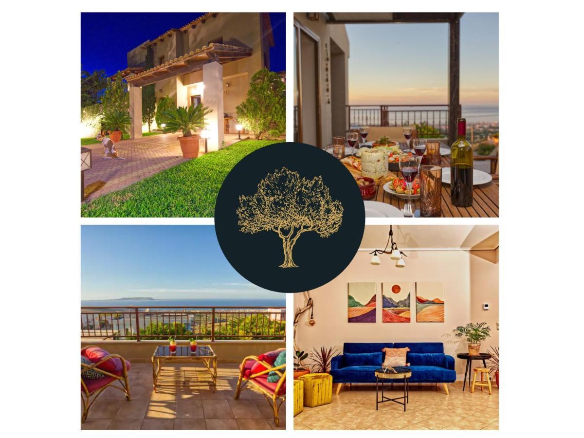 Ulivo Sea View House Villa Kokkini Hani ภายนอก รูปภาพ
